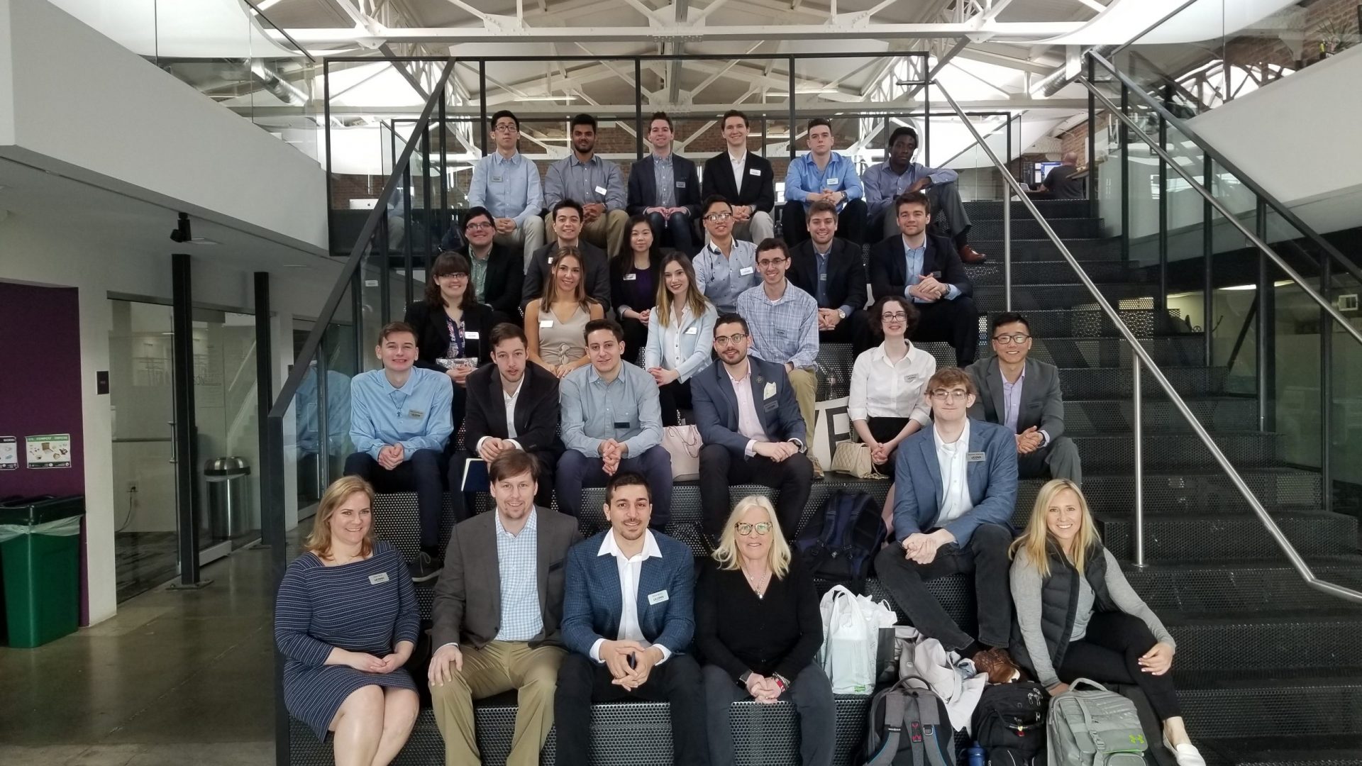 Madison-Reed company visit during the student trip to Silicon Valley of spring break 2019. Students met and learned from CEO/Founder & UConn alum Amy Errett '79.