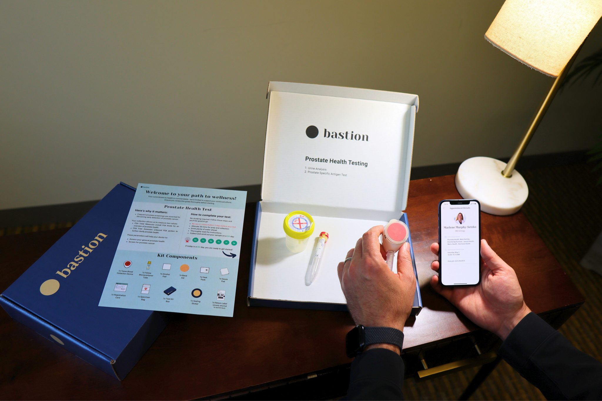 Bastion Health aims to bring cutting edge health care into men's homes (courtesy of Bastion Health)