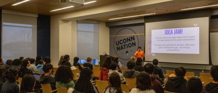 Students at Hackuconn2026